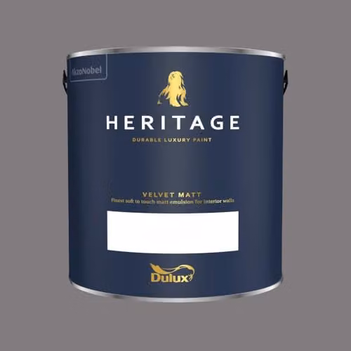 Dulux Trade Heritage Matt Dispersion Paint in Mauve Mist, 2.5l – 2