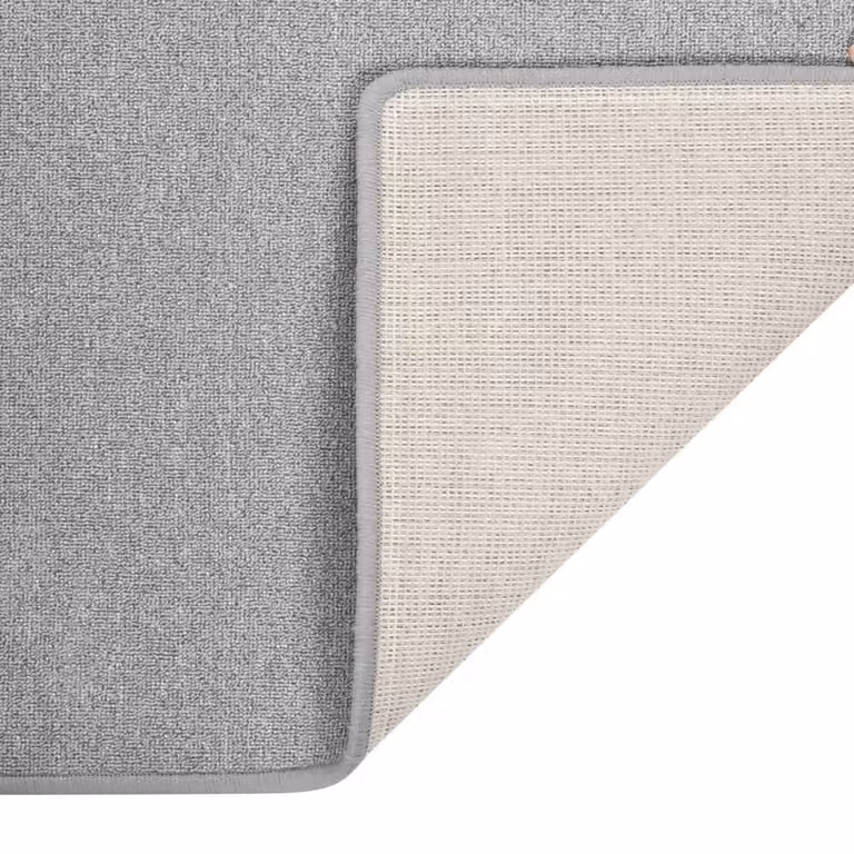 Berkfield Home Elegant Carpet Runner in Light Grey, W: 50 cm, L: 300 cm