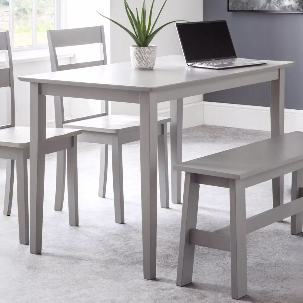 Cheshire Premium Kobe Compact Rectangular Dining Table in Torino Grey – 2