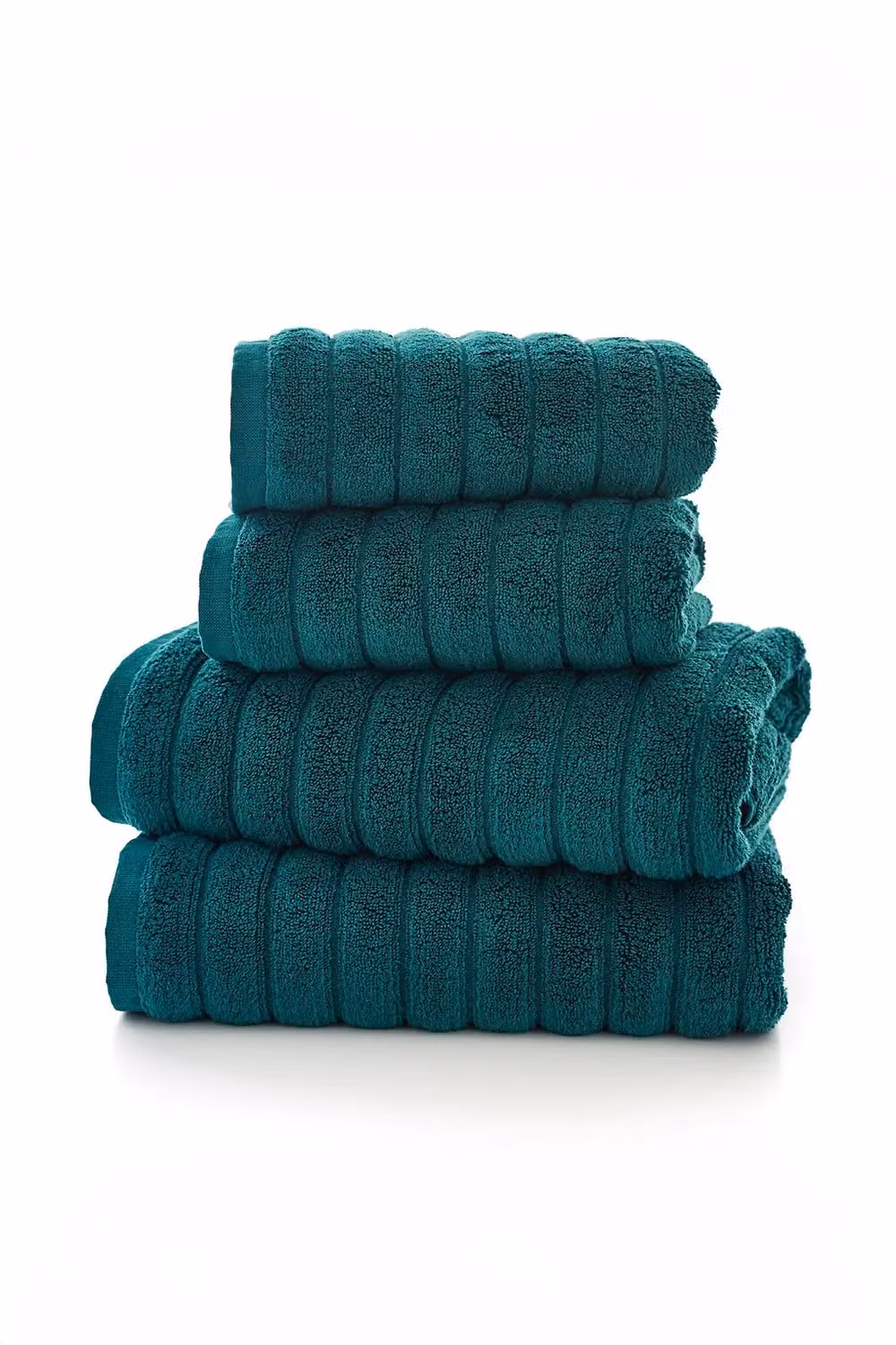 The Lyndon Company Ribbleton Supersoft Cotton Bathroom Towels in Dark Green – 2