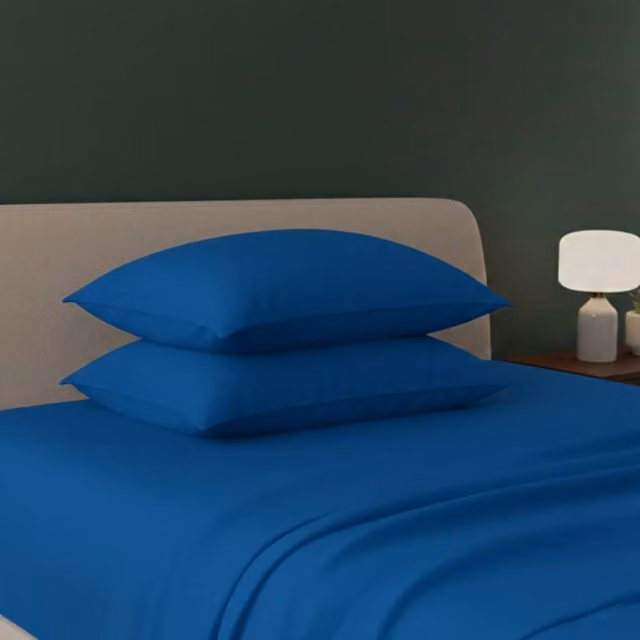 Snug City Flannelette Cotton Pillowcases in Petrol Blue – 1