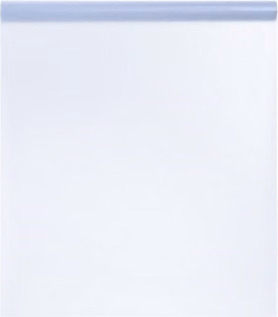Berkfield Home Static Frosted Transparent Grey Window Film, Black PVC, W: 45 cm x L: 2000 cm