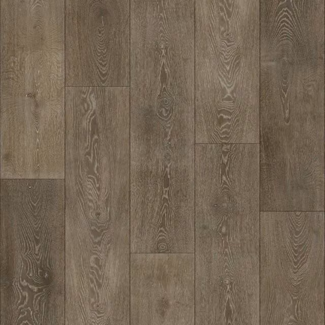Estyle Symphony Wood Look Glue Down LVT Vinyl Flooring in Dark Brown, 2.5mm Thick, Covers 3.9sqm
