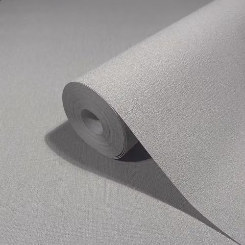 Galerie 81865 Industrial Effects Grey Plain Non-Woven Wallpaper