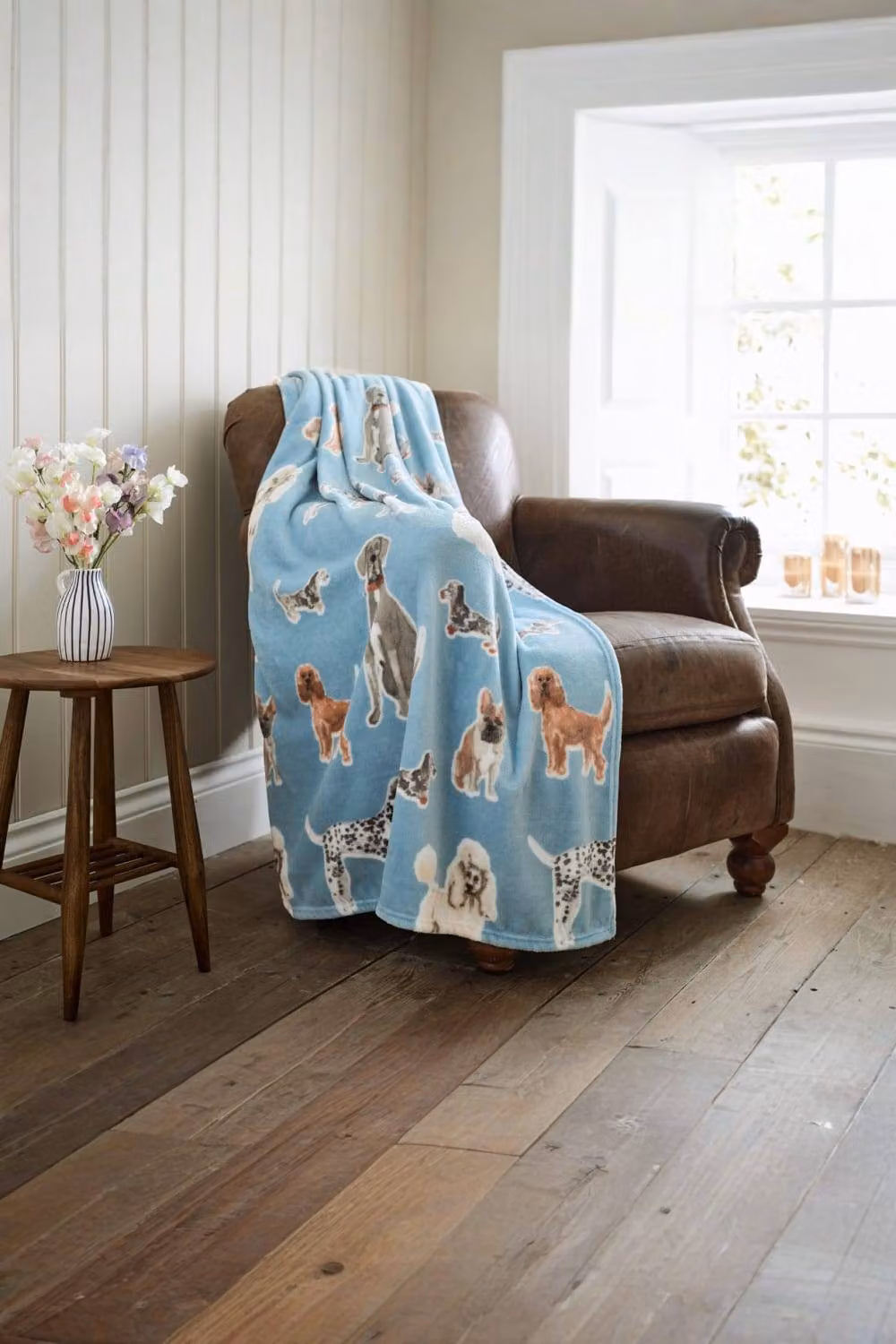Deyongs Kennel Club Supersoft Fleece Pet Blanket Throw in Blue, W/D/H: 130 x 170 cm – 2