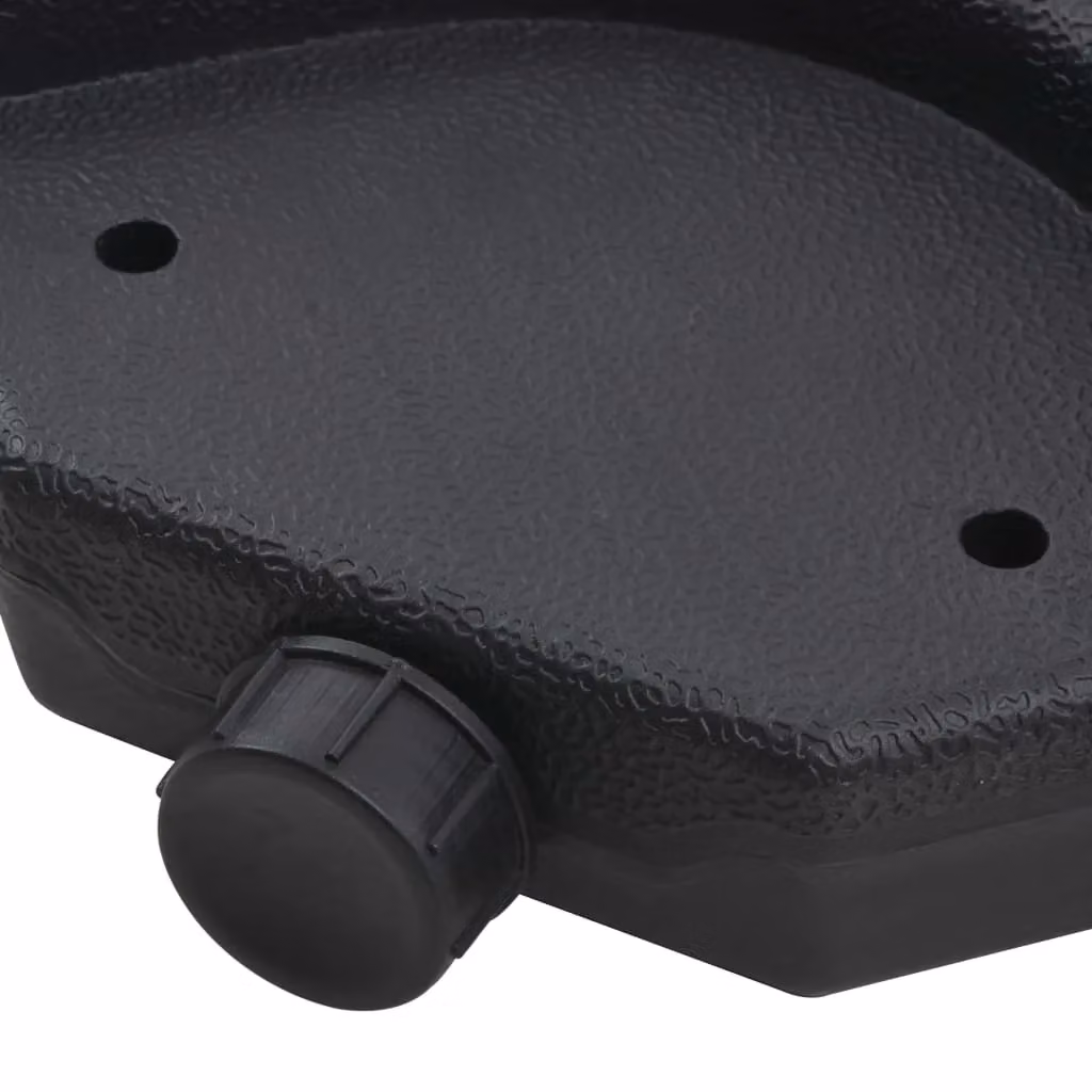 Berkfield Home Portable Parasol Base, Black, 60 L Sand or Water Filled – 3