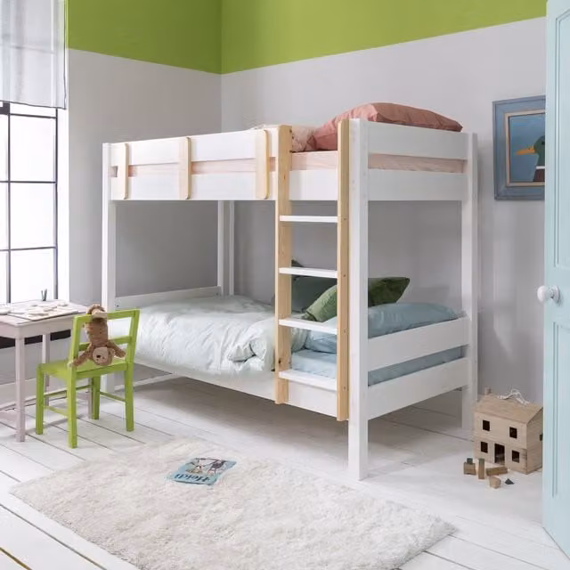 Noa and Nani Una Bunk Bed in White