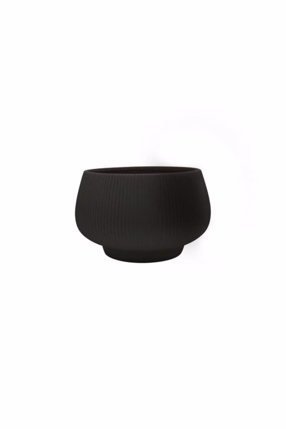 KDMD Hortus Belgrade Ceramic Bowl, Black, W: 24 cm, D: 18 cm – 2