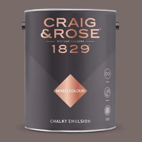 Craig & Rose 1829 Chalky Emulsion Paint Stop in Pentland, 5 l