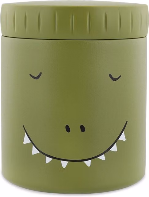 Trixie Mr. Dino Insulated Leakproof Food Jar, Green, 350ml – 1