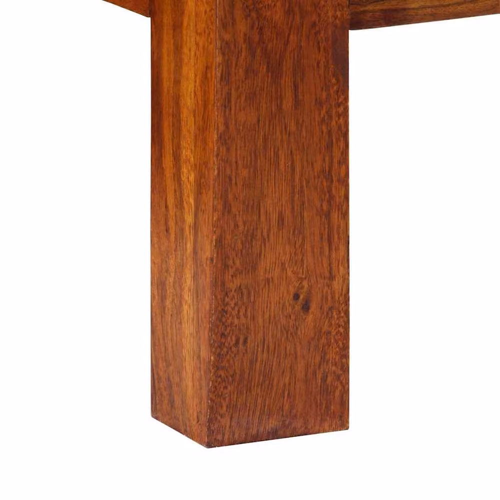 Berkfield Home Acacia Wood Coffee Table in Brown, W/D/H: 90 x 50 x 40 cm – 4