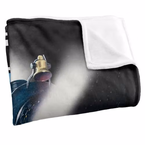LOGOVISION The Polar Express I Believe Super Soft Silky Touch Fleece Throw Blanket, Multicolour, W: 127 cm x D: 152.4 cm – 2
