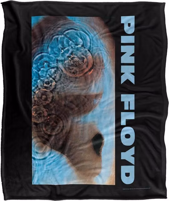 LOGOVISION Pink Floyd Meddle Super Soft Fleece Throw Blanket, Multicolour, W/D: 152 x 127 cm – 6