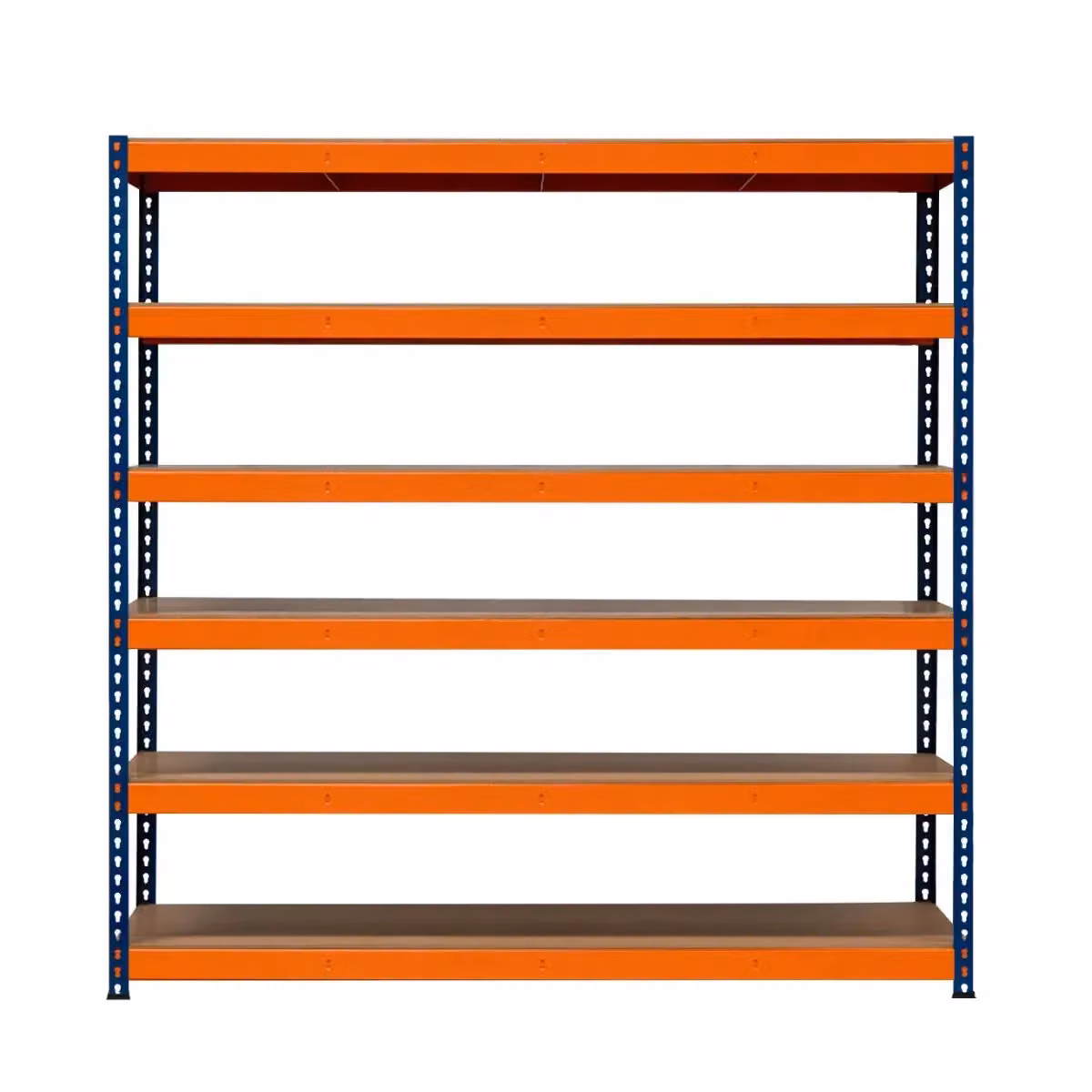 Monstershop S-Rax 6 Shelf Racking in Blue, W/D/H: 180 x 60 x 180 cm – 3