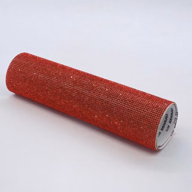 Syntego Red Self Adhesive Rhinestone Sheet