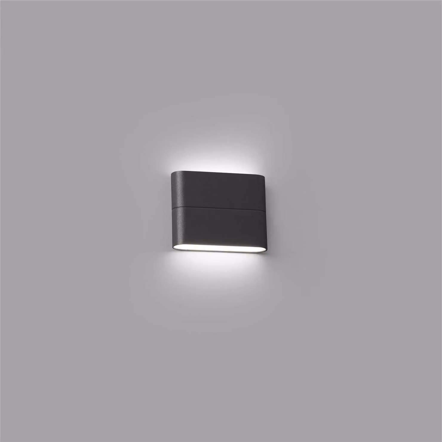 Netlighting Aday LED Outdoor Up and Down Wall Light, Dark Grey, IP54 – 2
