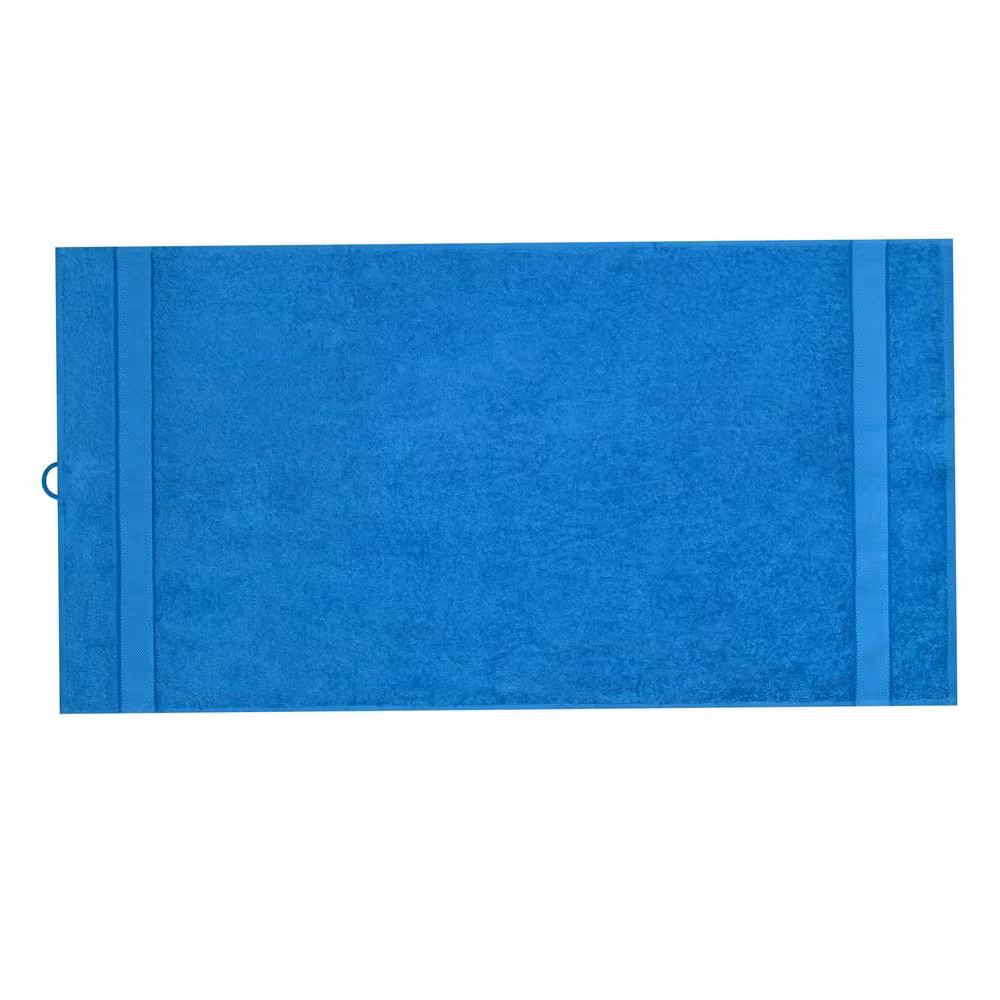 Myrtle Beach Cobalt Blue Cotton Terrycloth Hand Towel with Hanging Loop – 2