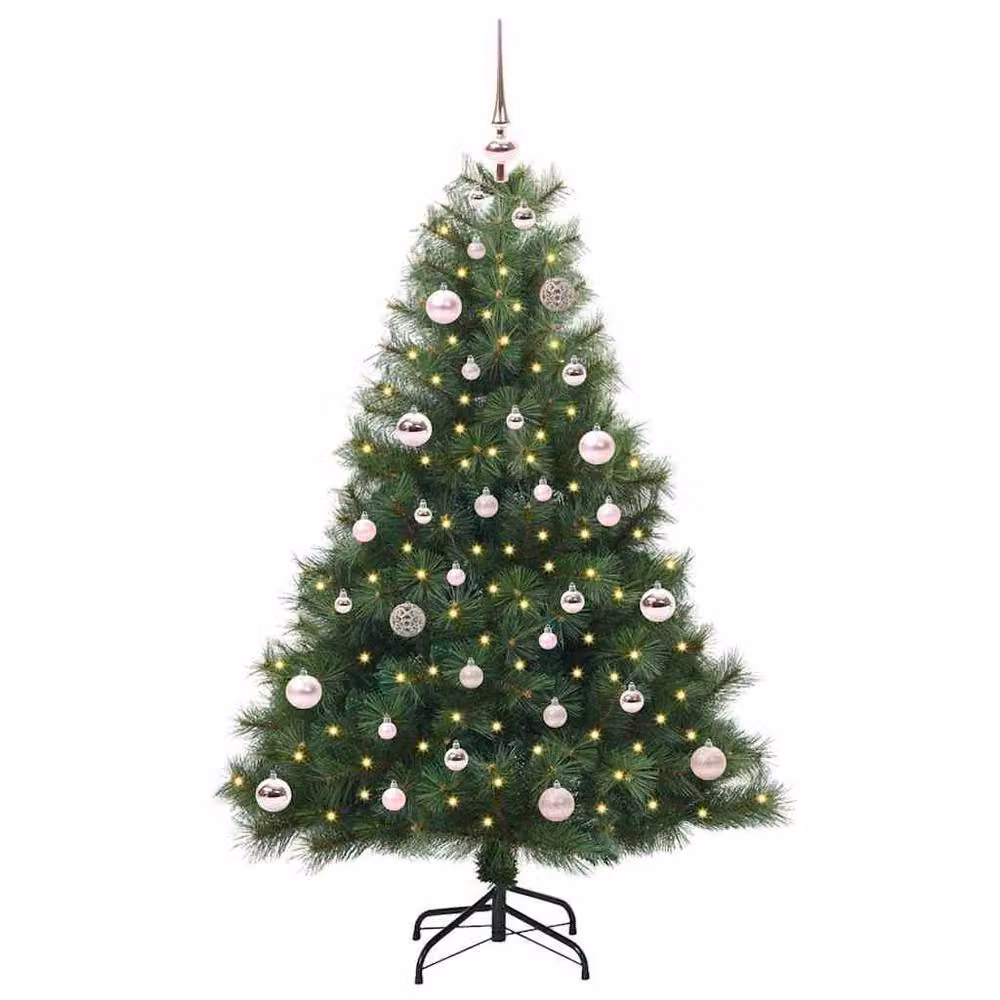 Berkfield Home Artificial Green Christmas Tree with 150 LEDs, Height: 150 cm – 2