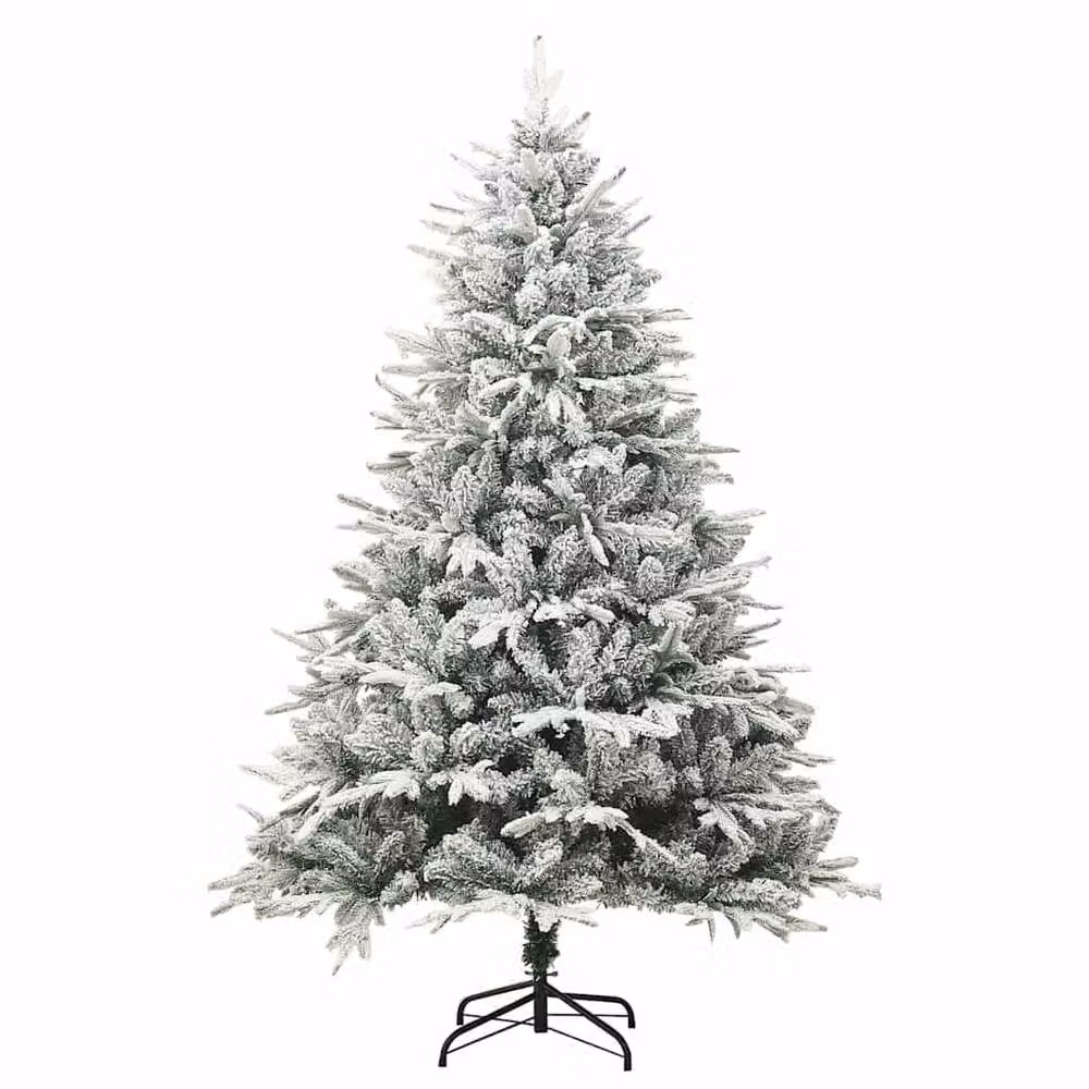 Berkfield Home Artificial Pre-lit Christmas Tree with Ball Set, Green, Height: 210 cm – 3
