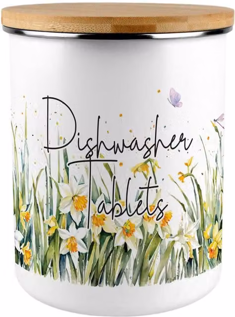Purely Home Yellow and White Ceramic Dishwasher Safe Product 5056727439482
