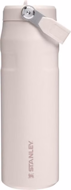 Stanley IceFlow 2.0 Stainless Steel Water Bottle with Straw, Pink, 700ml