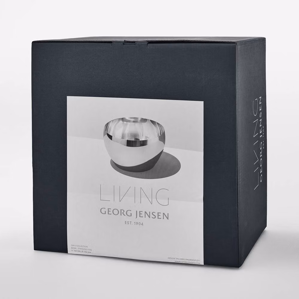 Georg Jensen Cafu Stainless Steel Serving Bowl in Silver – 3