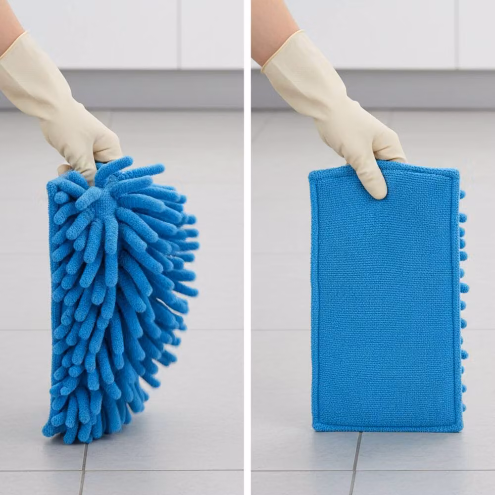 Bedsland ProKleen 2 in 1 Microfibre Flat Mop Refill Pad for Floors, Blue – 4