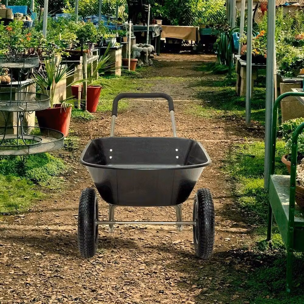 SPETLEK 85L Wheelbarrow in Black – 3