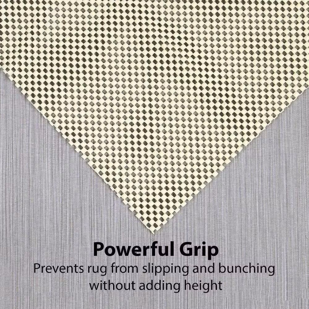 FLAVORA Anti Slip Rug Gripper Pad Non-slip Mat in Beige, Diameter: 100 cm – 2