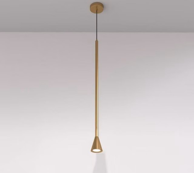 Maytoni Arrow Slim Gold GU10 Suspended Pendant Ceiling Light