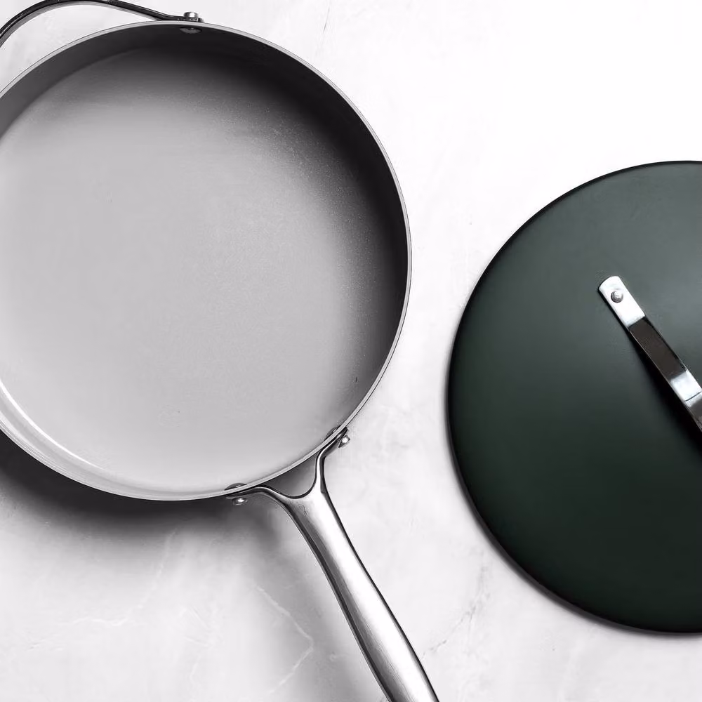 Prochef Green Ceramic Saute Pan, 26cm – 2