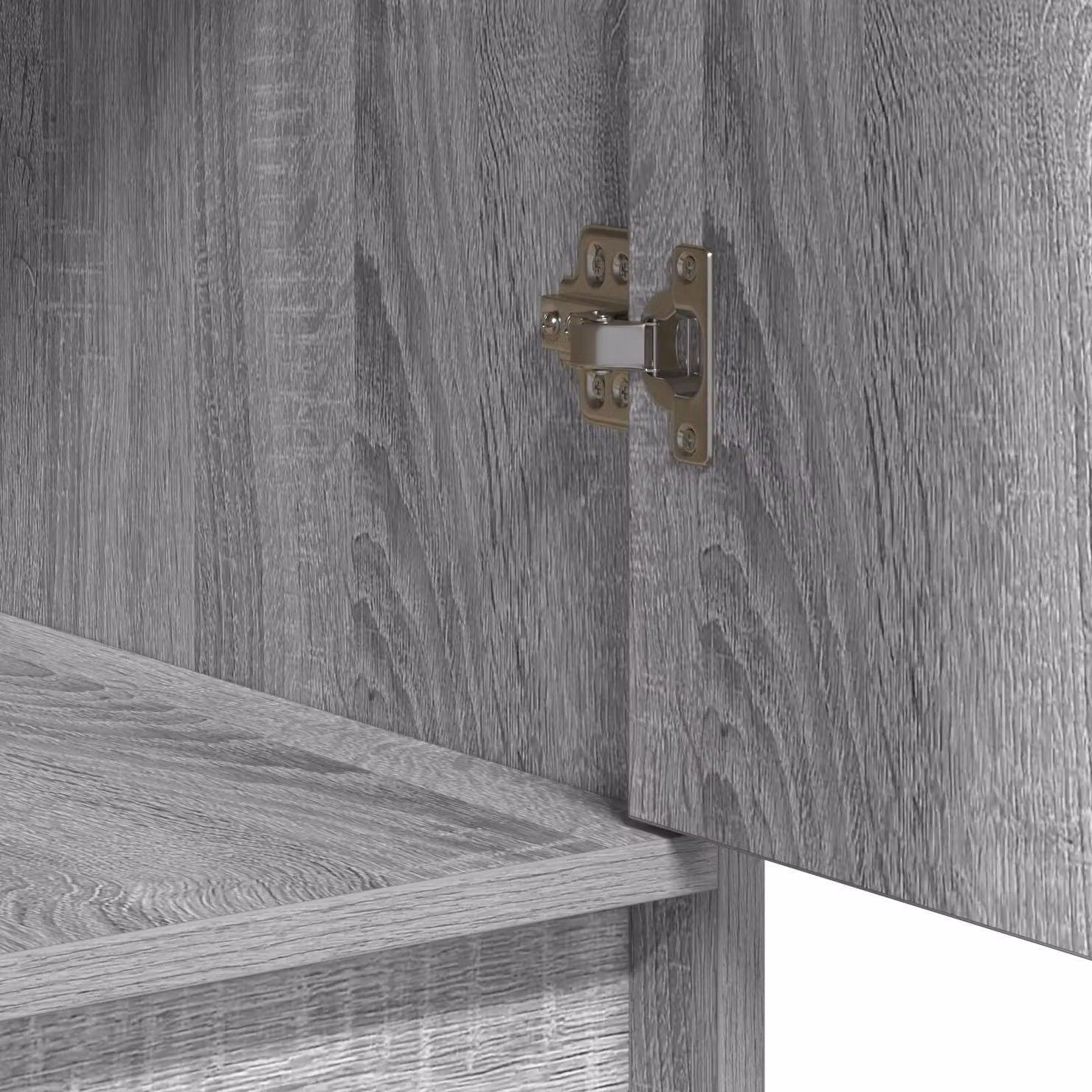Berkfield Home Modern Grey Sonoma Sideboard in Engineered Wood W/D/H: 40 x 41 x 75 cm – 3