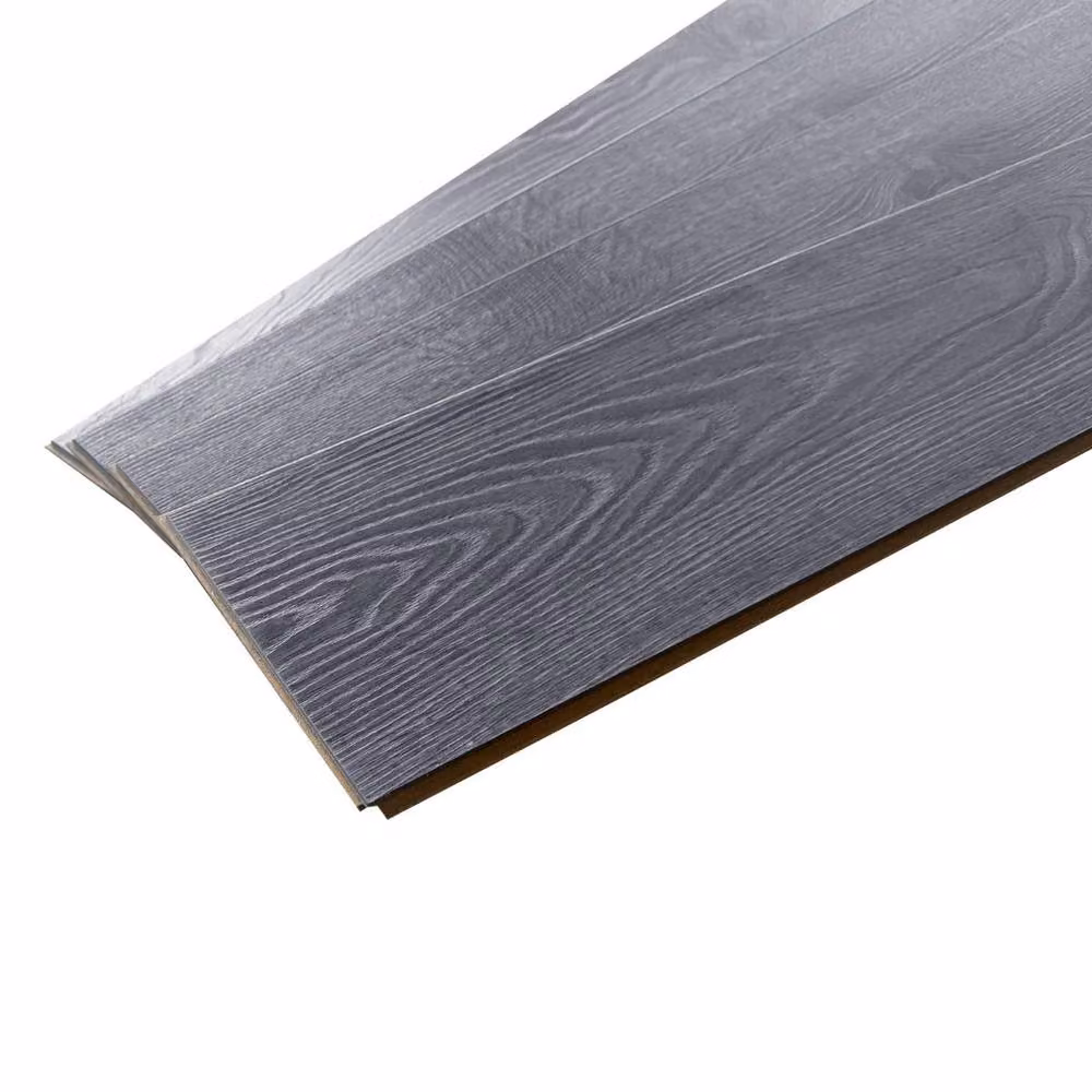 AGT Dark Grey Wood Effect Click Laminate Plank Flooring – 3