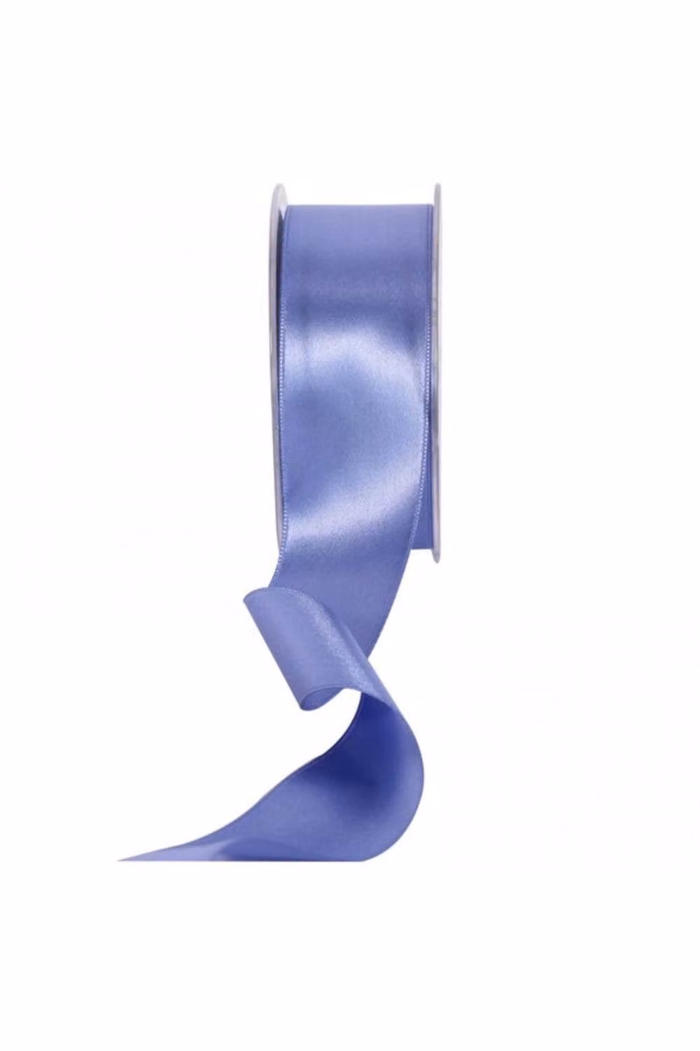KDMD Cornflower Blue Satin Ribbon, Width: 3.8 cm, Purple – 2