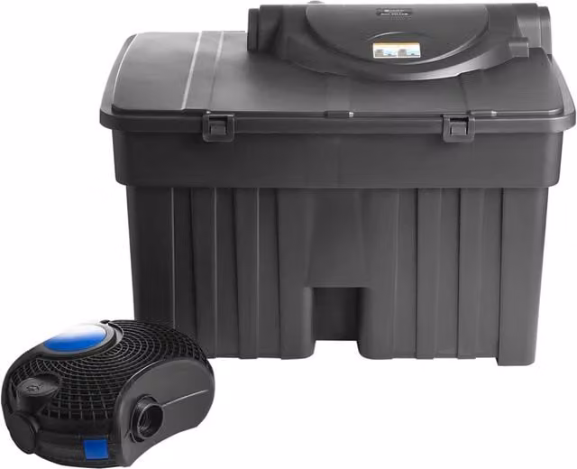 Swell Premium Pond Filter Box Kit in Black, W: 66.3 cm, D: 52.8 cm
