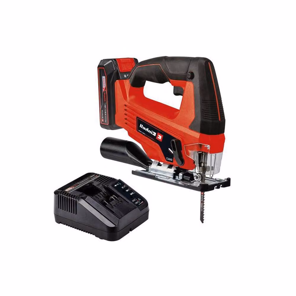 Einhell TC-JS 18/70 Li Jigsaw 18V with 2.5Ah Battery in Red – 2