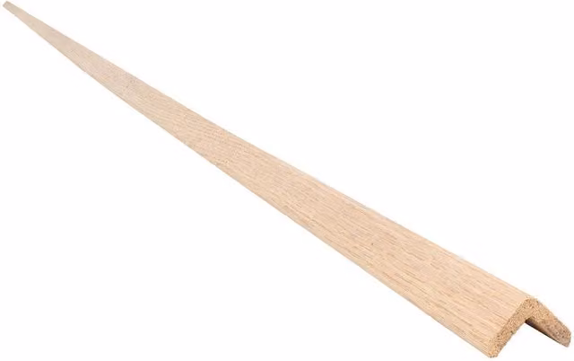 Snowdon Timber Oak Angle Moulding, Brown, L: 2.4 m, W: 20 mm, T: 20 mm