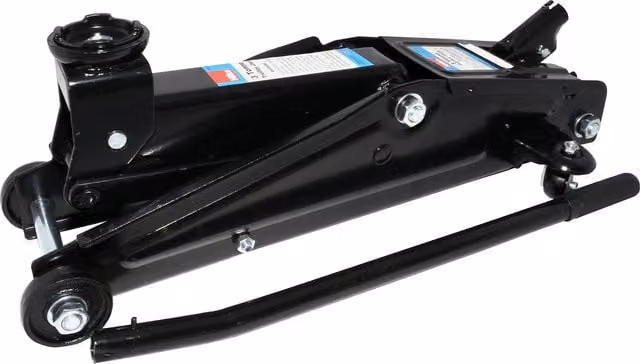 Hilka Steel Trolley Jack in Black