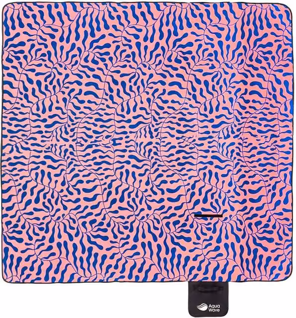Aquawave Salva Coral Picnic Blanket with Thermal Insulation and Carry Handle – 1
