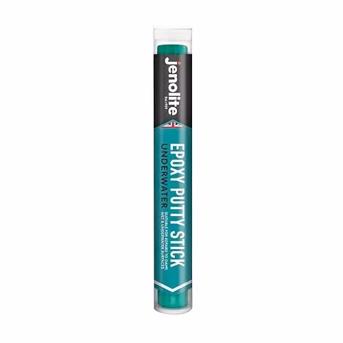 JENOLITE Waterproof Underwater Epoxy Putty Repair Stick, Transparent, 112g – 1