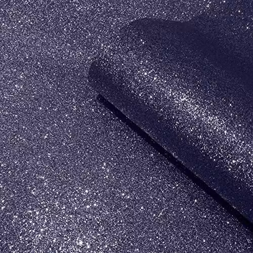 Ugépa Oriah Bling Midnight Blue Abstract Non-Woven Wallpaper Roll – 1