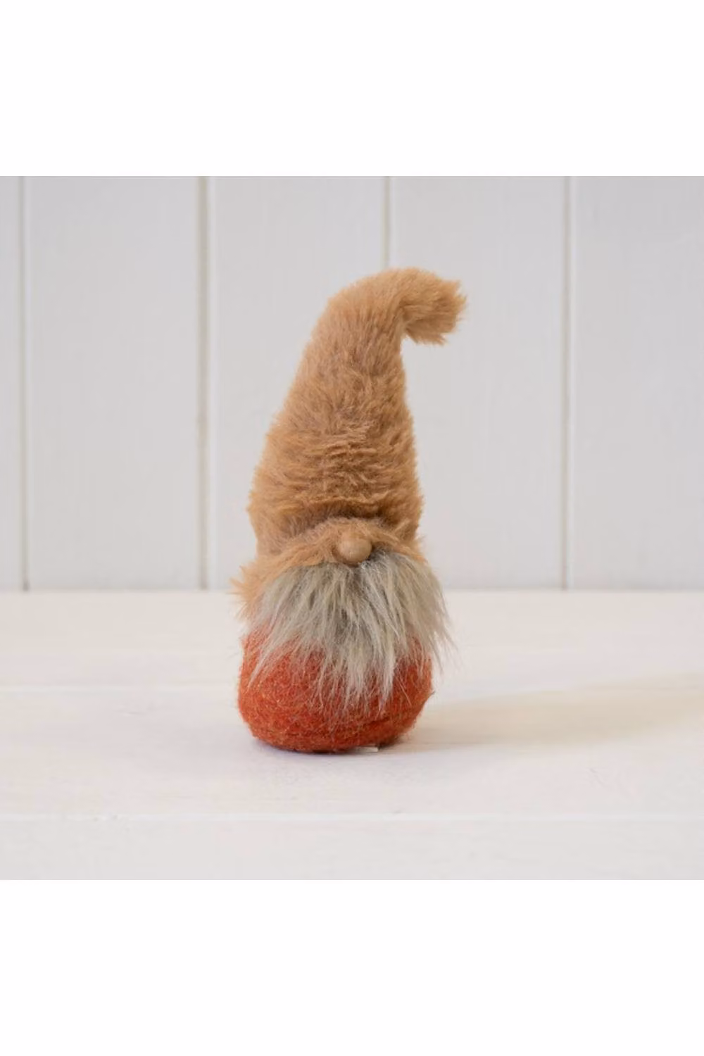 KDMD Medium Bright Orange Gonk with Furry Hat in Burnt Orange – 2