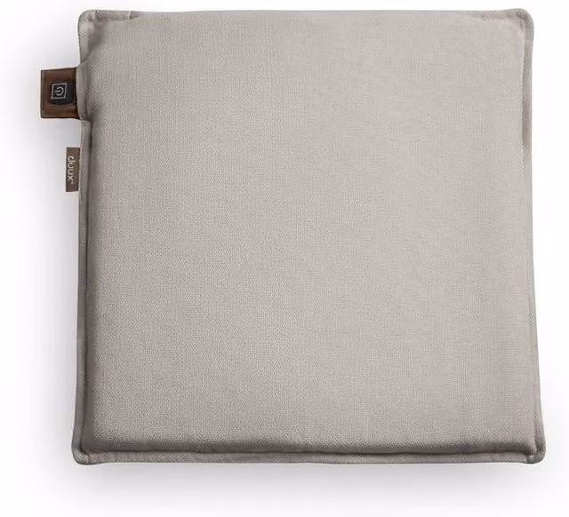 Duux Mellow Rechargeable Heated Fleece Seat Pad, Grey
