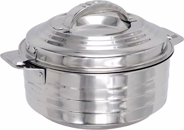 Buckingham Stainless Steel Double Wall Hot Pot, 1500 ml, Silver