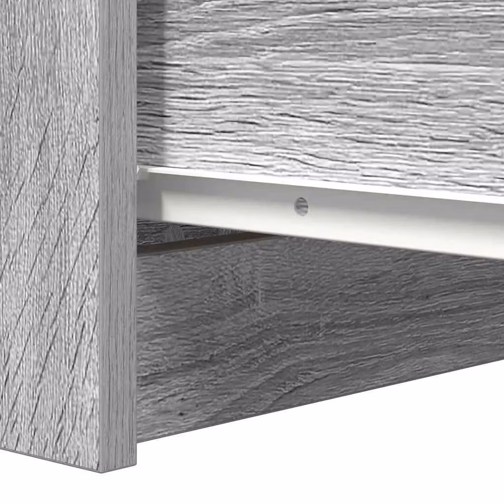 Berkfield Home Grey Sonoma Sideboard, W/D/H: 37.5 x 35 x 76 cm – 2