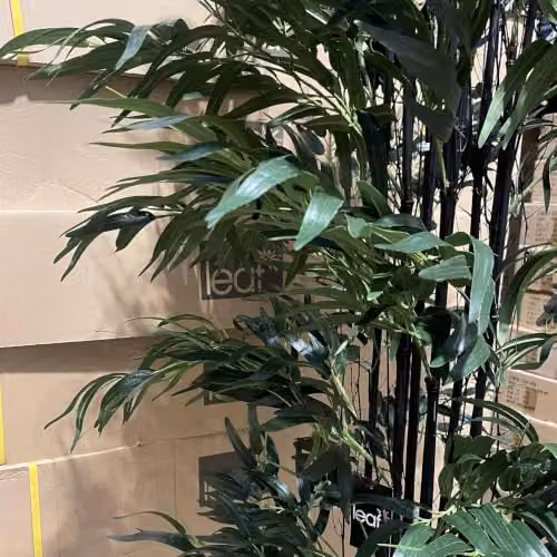 Leaf 200cm Artificial Fire Retardant Bamboo Tree in Green – 4