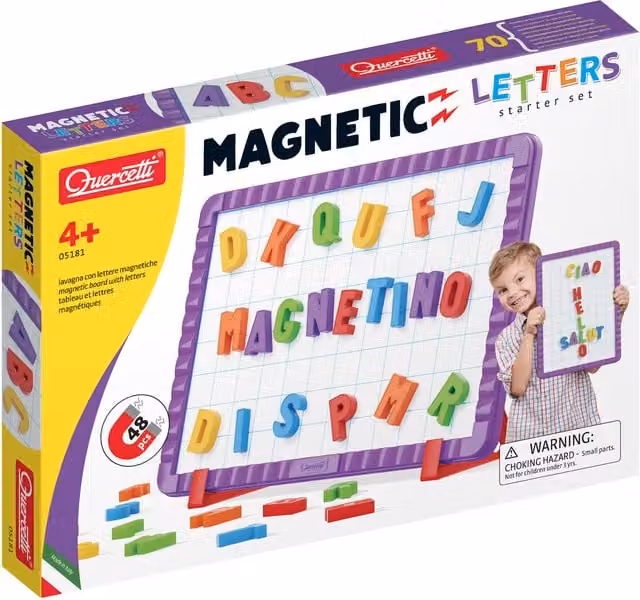 Quercetti Magnetino Letters Basic Multicolour