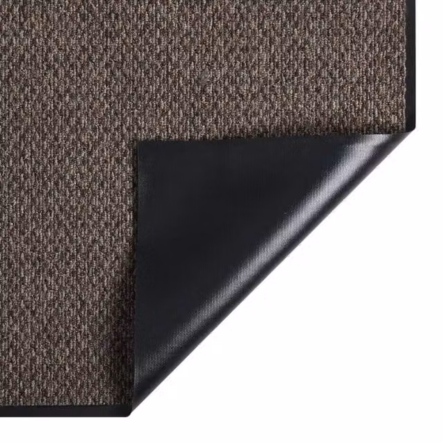 Berkfield Home Traffic Non-Slip Doormat in Beige and Brown, W: 80 cm, D: 120 cm – 1