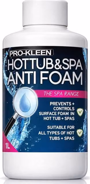 Pro-Kleen Hot Tub and Spa Anti Foam Liquid, 1 l