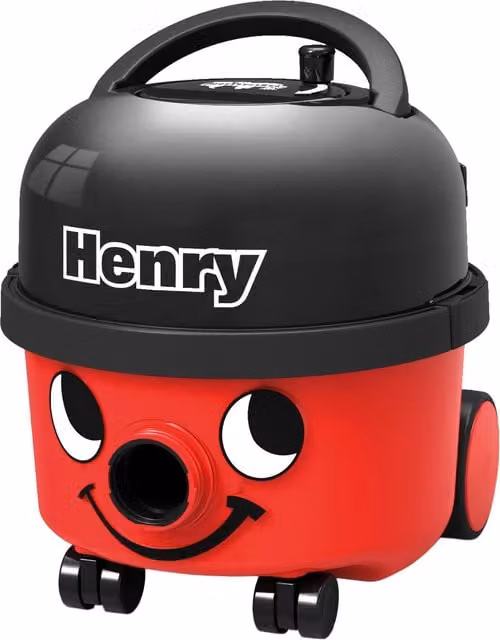 Henry Compact Vacuum Cleaner in Red